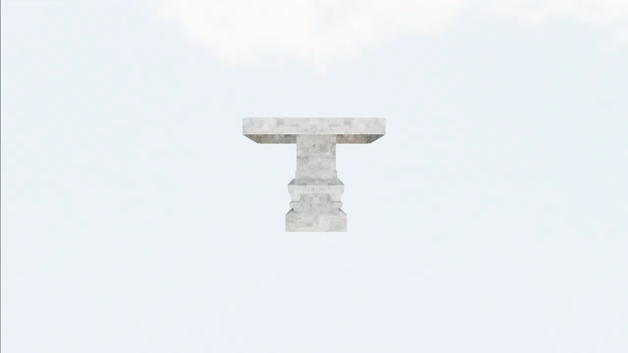 pedestal_table-djflkd photo